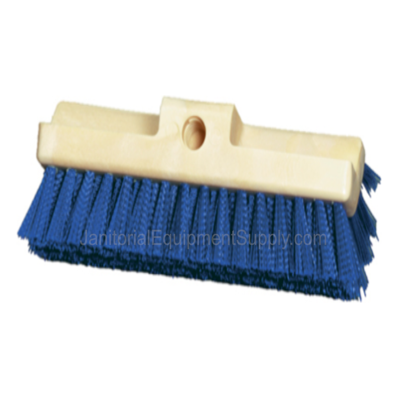 10 inch Deck Scrub Brush with Stiff Blue Bristles | 5 Pack