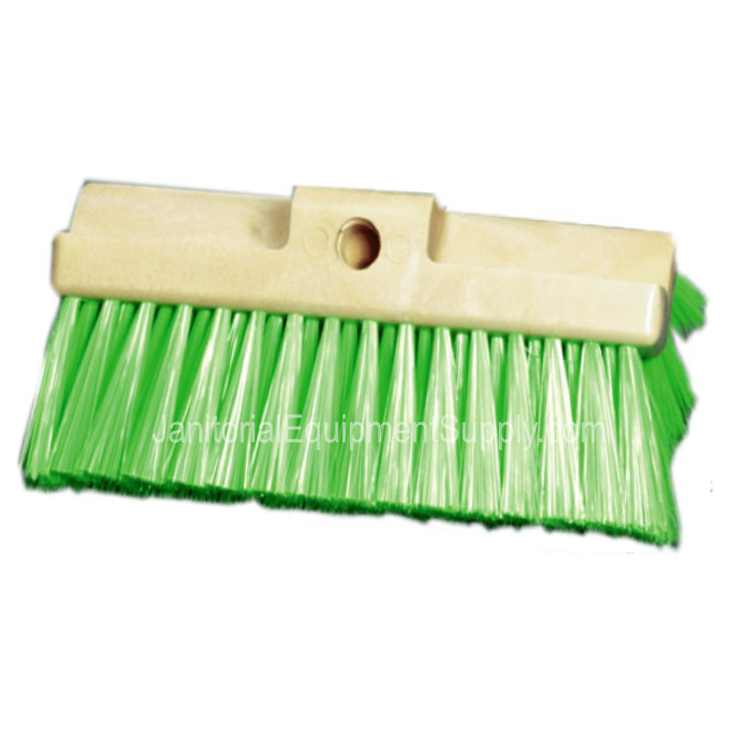 10 inch Wash Brush | Soft Green Polyester Bristles