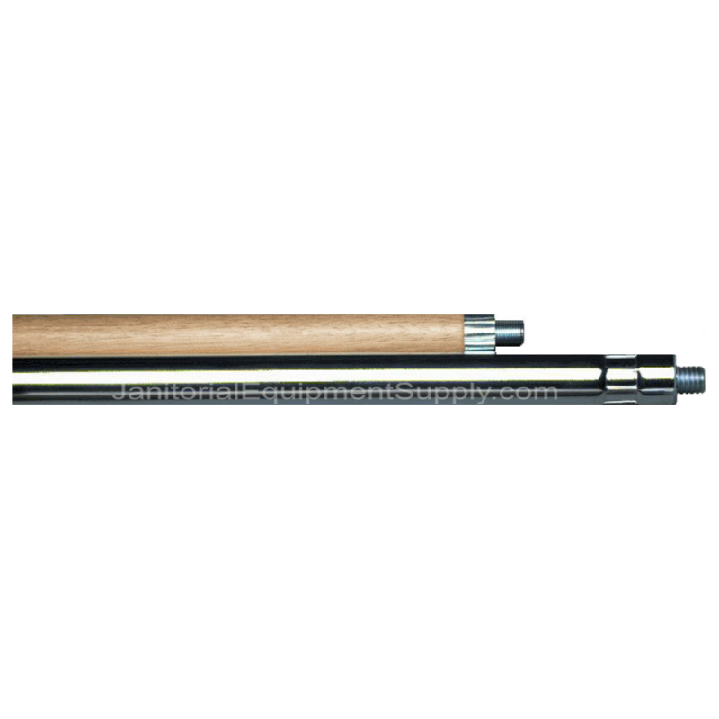 5 FT. Wood & Steel Broom Handle - 2 Piece 3/8 Stud | 5 Pack