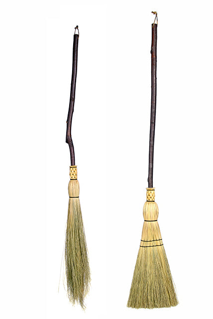 Rustic Birch Floor Brooms