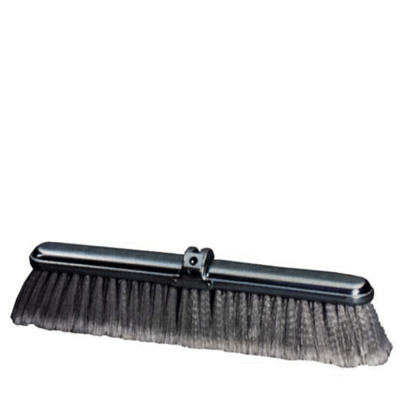36 inch Fine Duty Grey Flagged Push Broom Head | 5 Pack